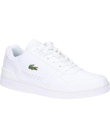 Scarpe sport per Uomo LACOSTE 43SMA0023 SYNTHETIC 21G WHT-WHT