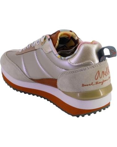 Deportivas de Mujer ANEKKE 40360-404 ZAPATILLAS CASUAL DE MUJER PLATINO