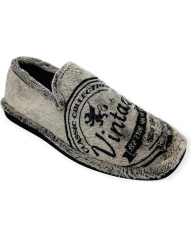 Pantufas de Homem BEREVERE ZAPATILLA CASA GRIS