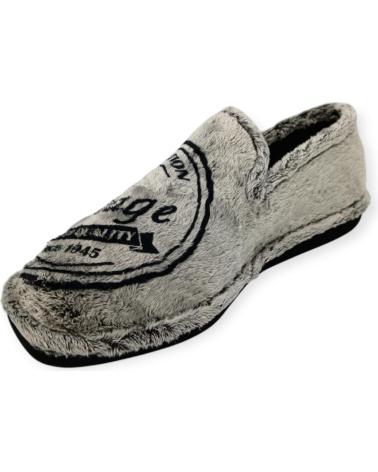 Pantufas de Homem BEREVERE ZAPATILLA CASA GRIS