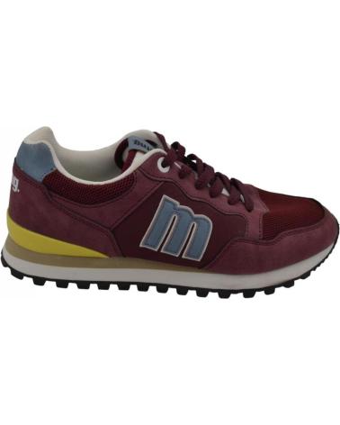 Deportivas de Hombre MTNG ZAPATILLA BURDEOS MUSTANG 84711 ROJO