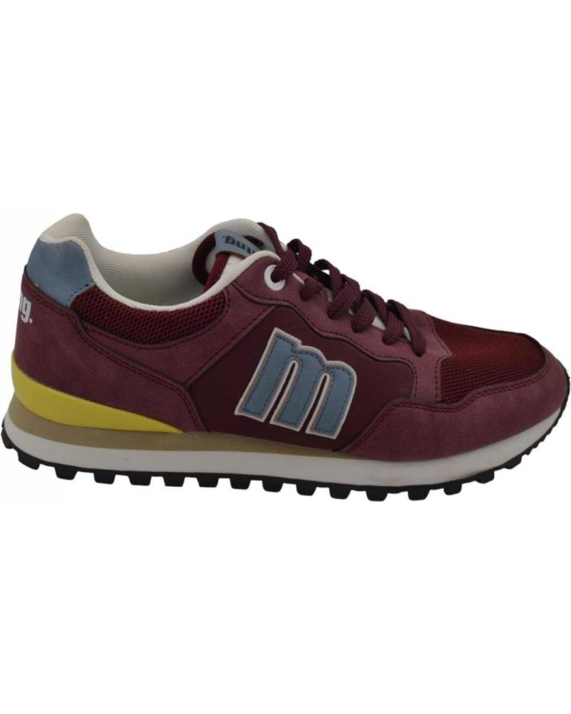 Deportivas de Hombre MTNG ZAPATILLA BURDEOS MUSTANG 84711 ROJO