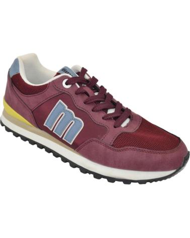 Deportivas de Hombre MTNG ZAPATILLA BURDEOS MUSTANG 84711 ROJO