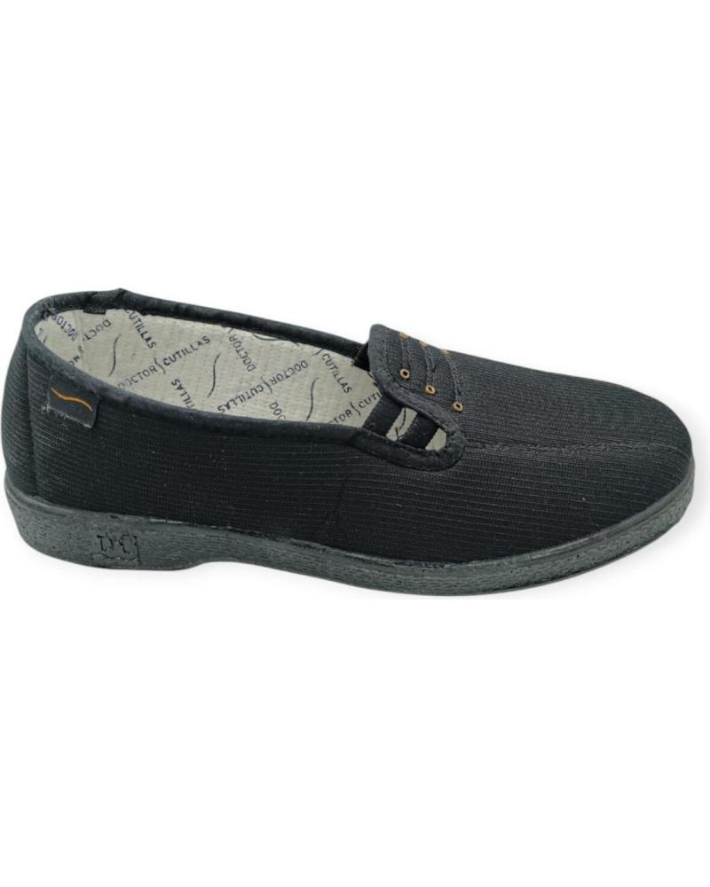 Pantofole per Donna D`CUTILLAS ZAPATILLA NEGRA DOCTOR CUTILLAS 827 VARIOS COLORES