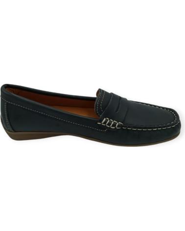 Mocasines de Mujer CASUAL MOCASIN PIEL MARINO 94239 VARIOS COLORES