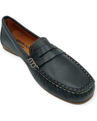 Mocasines de Mujer CASUAL MOCASIN PIEL MARINO 94239 VARIOS COLORES
