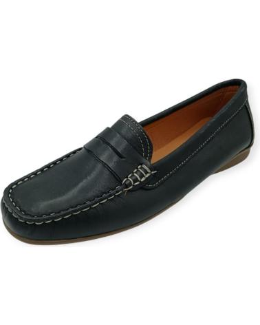 Mocasines de Mujer CASUAL MOCASIN PIEL MARINO 94239 VARIOS COLORES