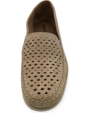 Schuhe für Damen FLEX  GO MOCASIN PIEL BEIGE FLEX GO 0898 VARIOS COLORES