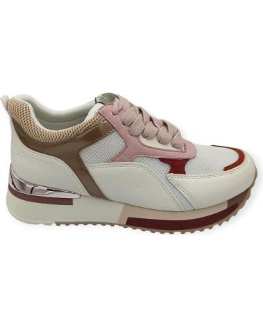 Deportivas de Mujer DON ALGODON ZAPATILLA ROSA Y BLANCA 1304025 VARIOS COLORES
