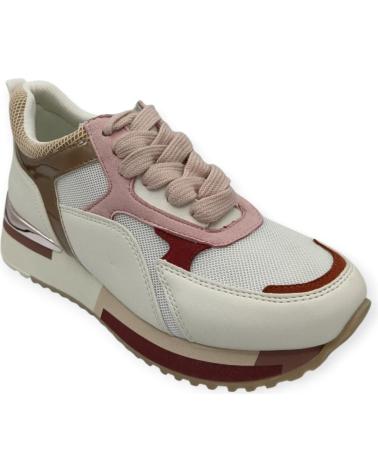 Sneaker für Damen DON ALGODON ZAPATILLA ROSA Y BLANCA 1304025 VARIOS COLORES
