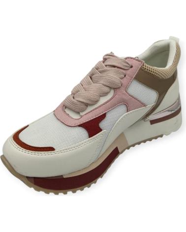Sneaker für Damen DON ALGODON ZAPATILLA ROSA Y BLANCA 1304025 VARIOS COLORES