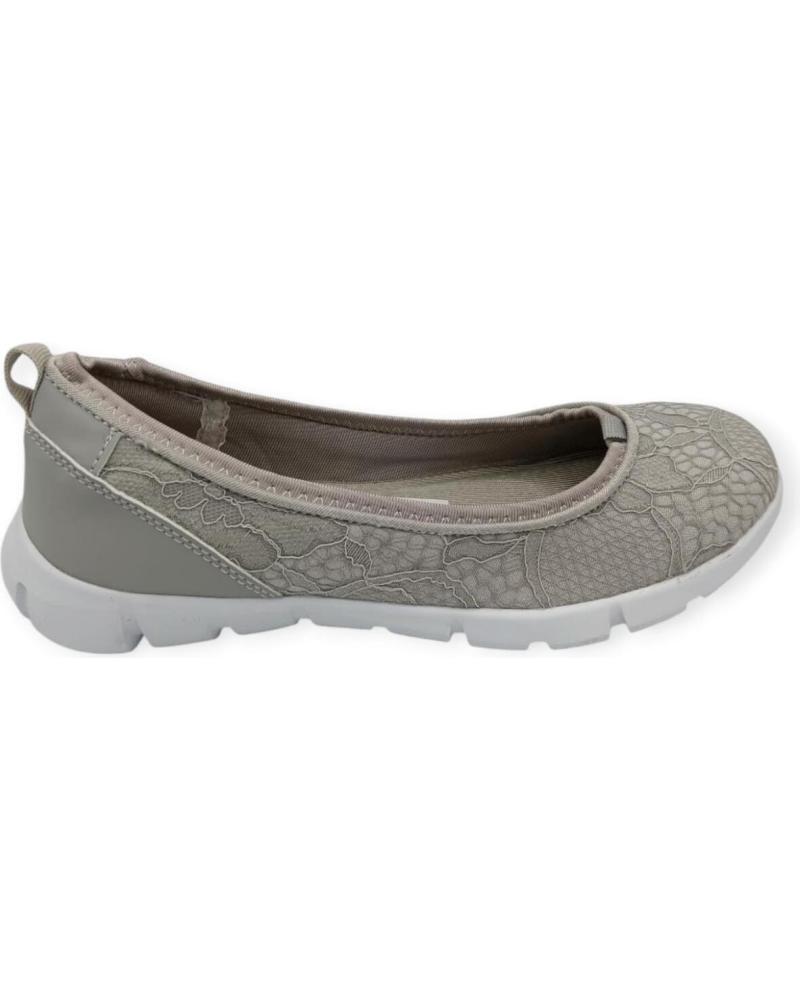 Ballerinas für Damen PAREDES ZAPATILLA NEGRA O 18117 GRIS