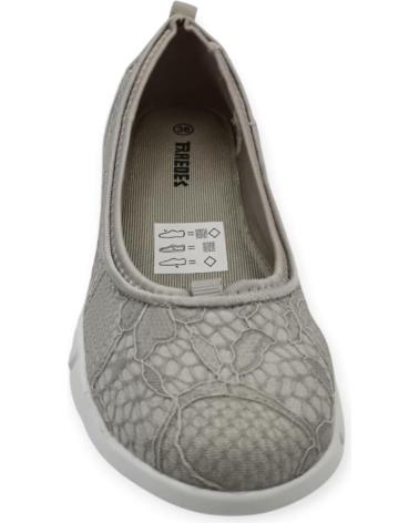 Ballerinas für Damen PAREDES ZAPATILLA NEGRA O 18117 GRIS