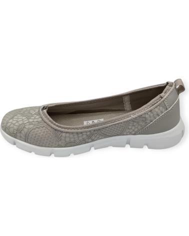 Ballerinas für Damen PAREDES ZAPATILLA NEGRA O 18117 GRIS