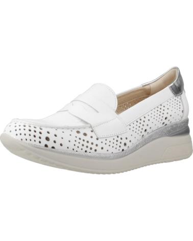 Zapatos de cuña de Mujer PITILLOS ZAPATOS CONFORT MUJER MODELO 10433P COLOR BLANCO