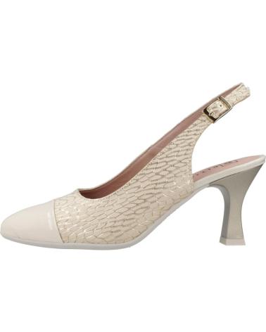 Shuhe ferse für Damen PITILLOS ZAPATOS CONFORT MUJER MODELO 10522P COLOR BEIS CREMA