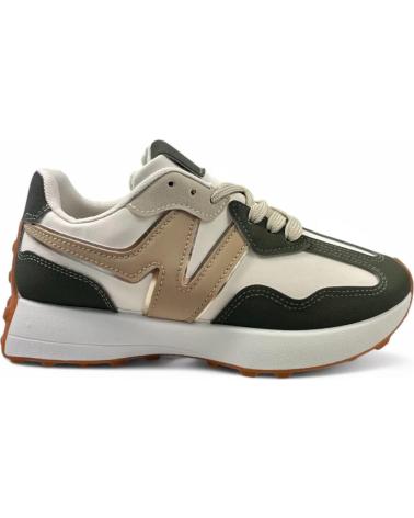 Esportes  de Mulher TIMBOS DEPORTIVA DE MUJER BEIGE 131045 VERDE