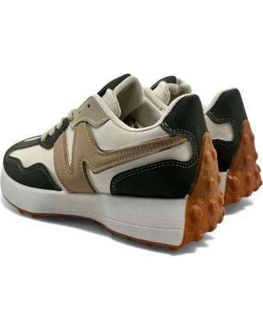 Esportes  de Mulher TIMBOS DEPORTIVA DE MUJER BEIGE 131045 VERDE