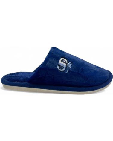 Pantufas de Homem TIMBOS ZAPATILLA CASA DE HOMBRE MARINO 130884 AZUL
