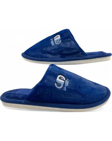 Pantufas de Homem TIMBOS ZAPATILLA CASA DE HOMBRE MARINO 130884 AZUL