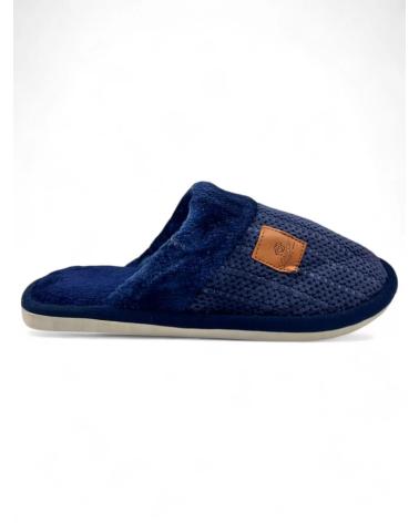 Pantufas de Homem TIMBOS ZAPATILLA CASA DE HOMBRE MARINO 130883 AZUL