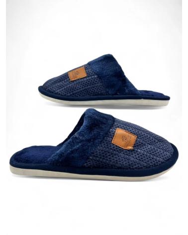 Pantufas de Homem TIMBOS ZAPATILLA CASA DE HOMBRE MARINO 130883 AZUL