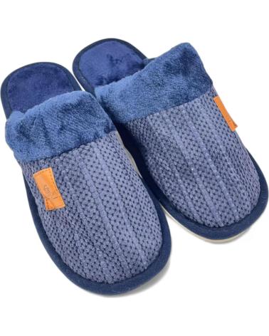 Pantufas de Homem TIMBOS ZAPATILLA CASA DE HOMBRE MARINO 130883 AZUL