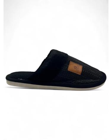 Pantufas de Homem TIMBOS ZAPATILLA CASA DE HOMBRE 130881 NEGRO