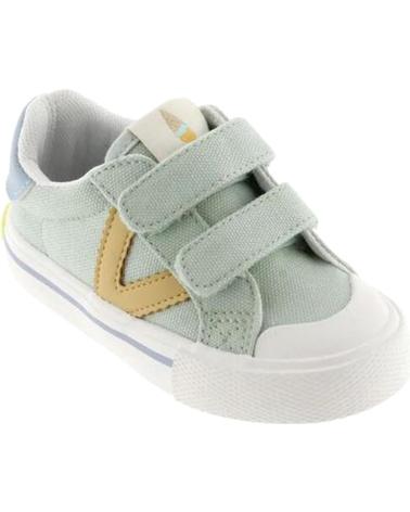 Sportivo per Bambina e Bambino VICTORIA ZAPATILLAS NINO MODELO 1065189N COLOR VERDE MELON