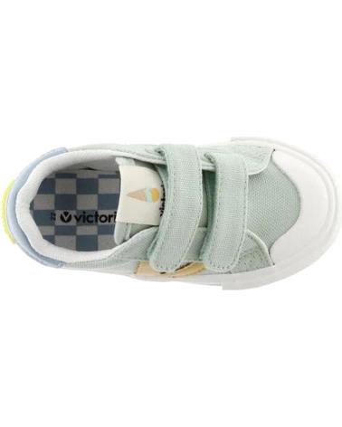 Sportivo per Bambina e Bambino VICTORIA ZAPATILLAS NINO MODELO 1065189N COLOR VERDE MELON