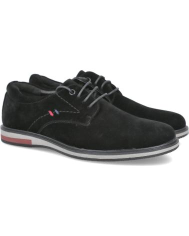Sapatos de Homem L&R SHOES LR SHOES 890 ZAPATOS DE CORDONES PARA HOMBRE NEGRO