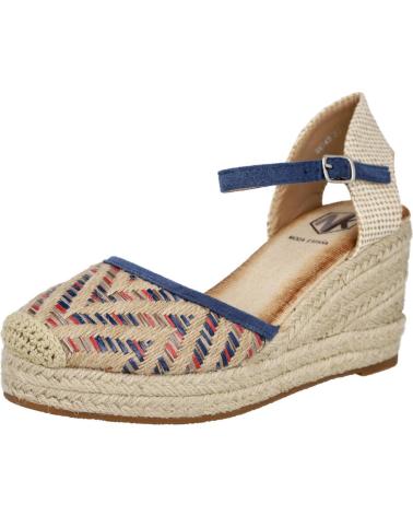 Sandálias de Mulher L&R SHOES LR SHOES NK545 ALPARGATAS DE ESPARTO PARA MUJER AZUL