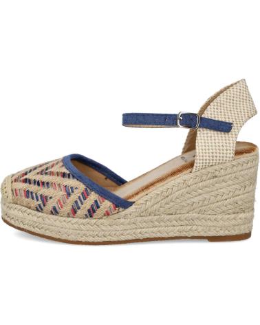 Sandálias de Mulher L&R SHOES LR SHOES NK545 ALPARGATAS DE ESPARTO PARA MUJER AZUL