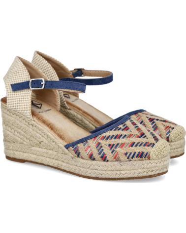 Sandálias de Mulher L&R SHOES LR SHOES NK545 ALPARGATAS DE ESPARTO PARA MUJER AZUL