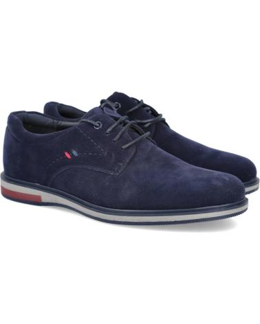 Zapatos de Hombre L&R SHOES LR SHOES 890 ZAPATOS DE CORDONES PARA HOMBRE AZUL