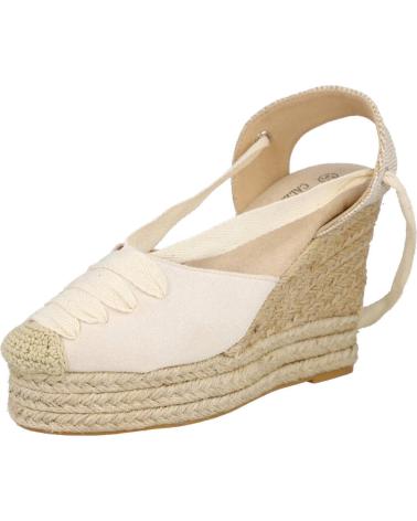 Sandálias de Mulher L&R SHOES LR SHOES 777D ALPARGATAS DE ESPARTO PARA MUJER BEIGE