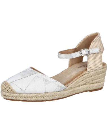 Sandálias de Mulher L&R SHOES LR SHOES NK027 ALPARGATAS DE ESPARTO PARA MUJER PLATA