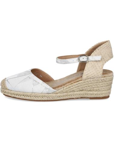 Sandálias de Mulher L&R SHOES LR SHOES NK027 ALPARGATAS DE ESPARTO PARA MUJER PLATA