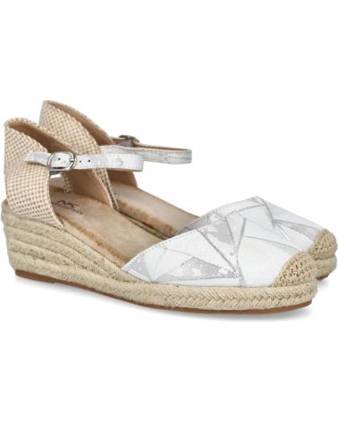 Sandálias de Mulher L&R SHOES LR SHOES NK027 ALPARGATAS DE ESPARTO PARA MUJER PLATA