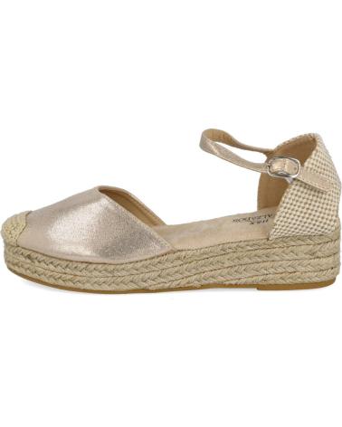 Sandali per Donna L&R SHOES LR SHOES 4428 APARGATAS DE CUNA BAJA PARA MUJER ORO