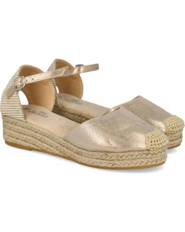 Sandali per Donna L&R SHOES LR SHOES 4428 APARGATAS DE CUNA BAJA PARA MUJER ORO