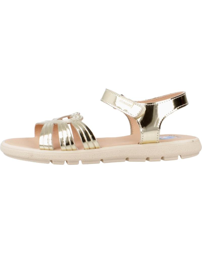Sandalen für Damen und Mädchen PABLOSKY SANDALIAS NINA MODELO 430186P COLOR ORO CHAMPAGNE