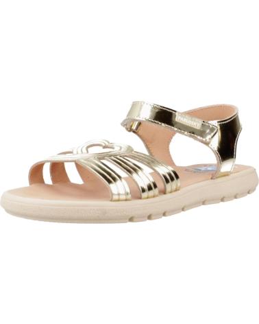 Sandalen für Damen und Mädchen PABLOSKY SANDALIAS NINA MODELO 430186P COLOR ORO CHAMPAGNE