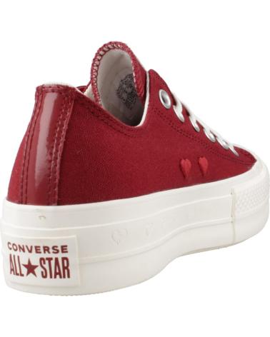 Deportivas de Mujer CONVERSE ZAPATILLAS MUJER MODELO CHUCK TAYLOR ALL STAR LIFT PLATFORM PRKRED