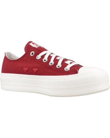 Deportivas de Mujer CONVERSE ZAPATILLAS MUJER MODELO CHUCK TAYLOR ALL STAR LIFT PLATFORM PRKRED