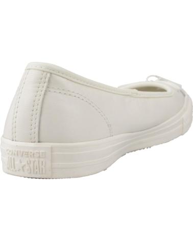 Woman Flat shoes CONVERSE BAILARINAS MUJER MODELO CHUCK TAYLOR ALL STAR DAINTY BALLERI EGRET