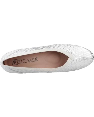Ballerines pour Femme PITILLOS ZAPATOS CONFORT MUJER MODELO 10460P COLOR PLATA