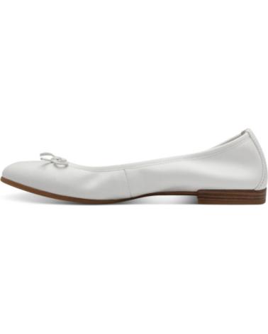 Bailarinas de Mujer TAMARIS BAILARINA PLANA DE 100WHITE