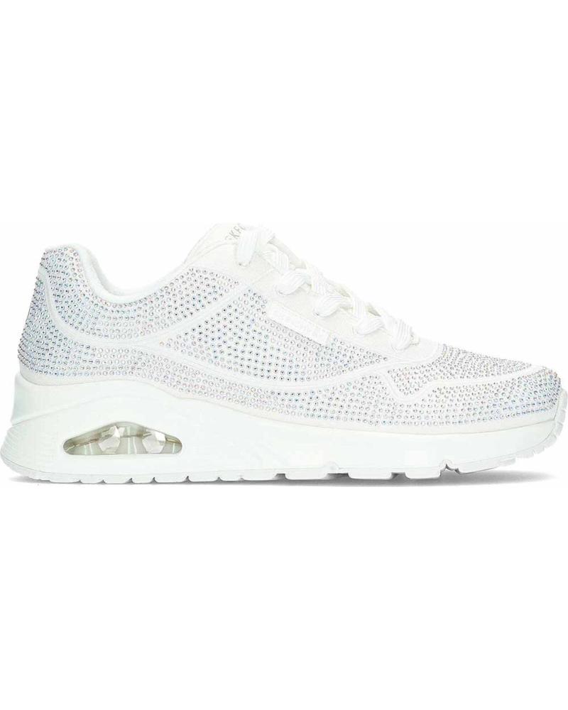 Deportivas de Mujer SKECHERS DEPORTIVAS PARA MUJER DISCO RAVE 155262 WHITE