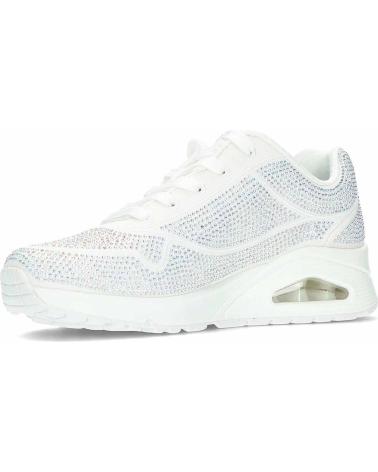 Deportivas de Mujer SKECHERS DEPORTIVAS PARA MUJER DISCO RAVE 155262 WHITE